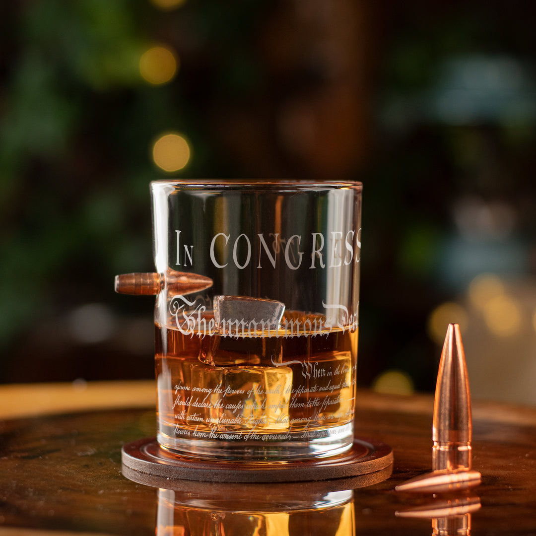 Declaration of Independence Whiskey Glass - 2530