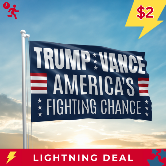 Trump Vance - America's Fighting Chance Flag - 2890