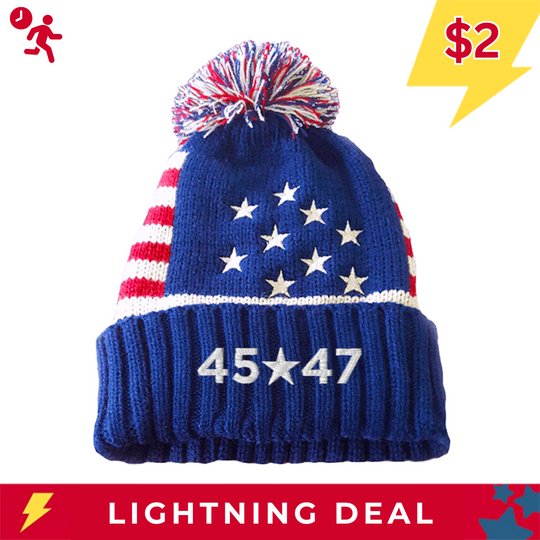 Trump 45 47 Beanie - 3200