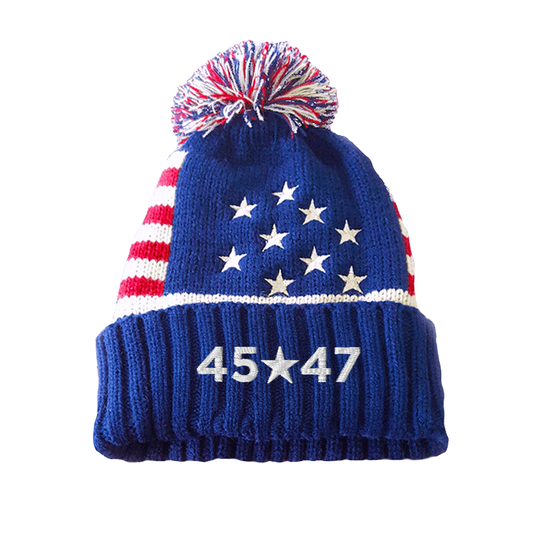 Trump 45 47 Beanie - 3200