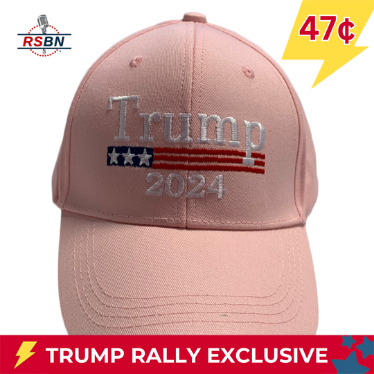 Pink TRUMP 2024 Hat - 3817