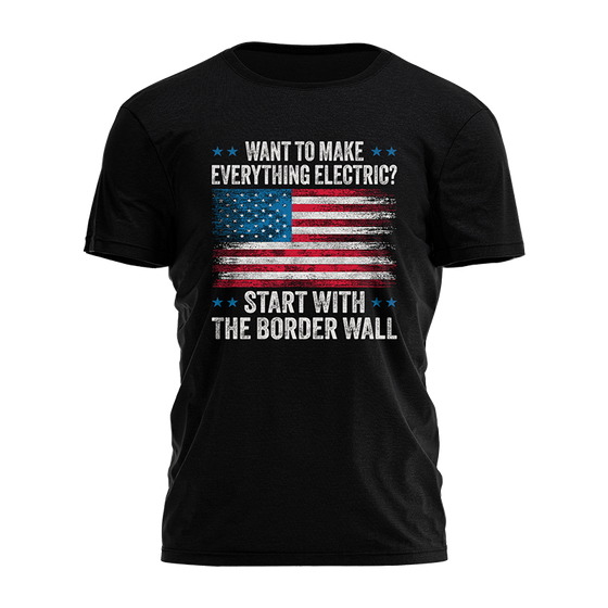 ELECTRIC BORDER WALL Tee - 1676