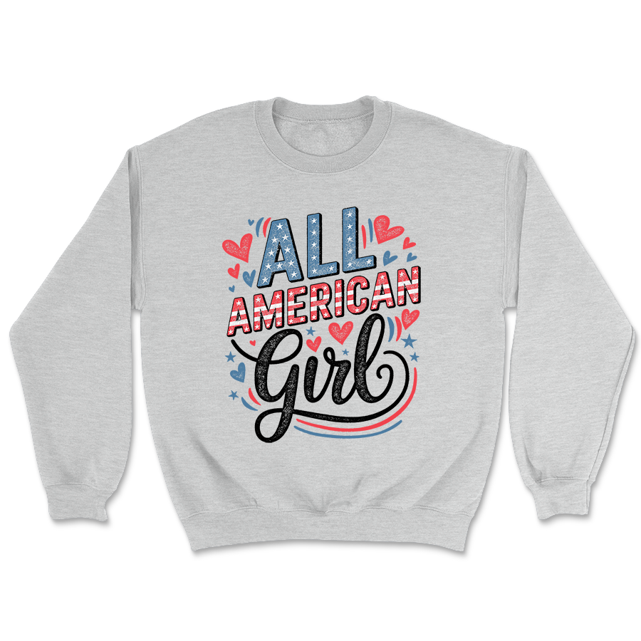 All American Girl Crewneck - 3493