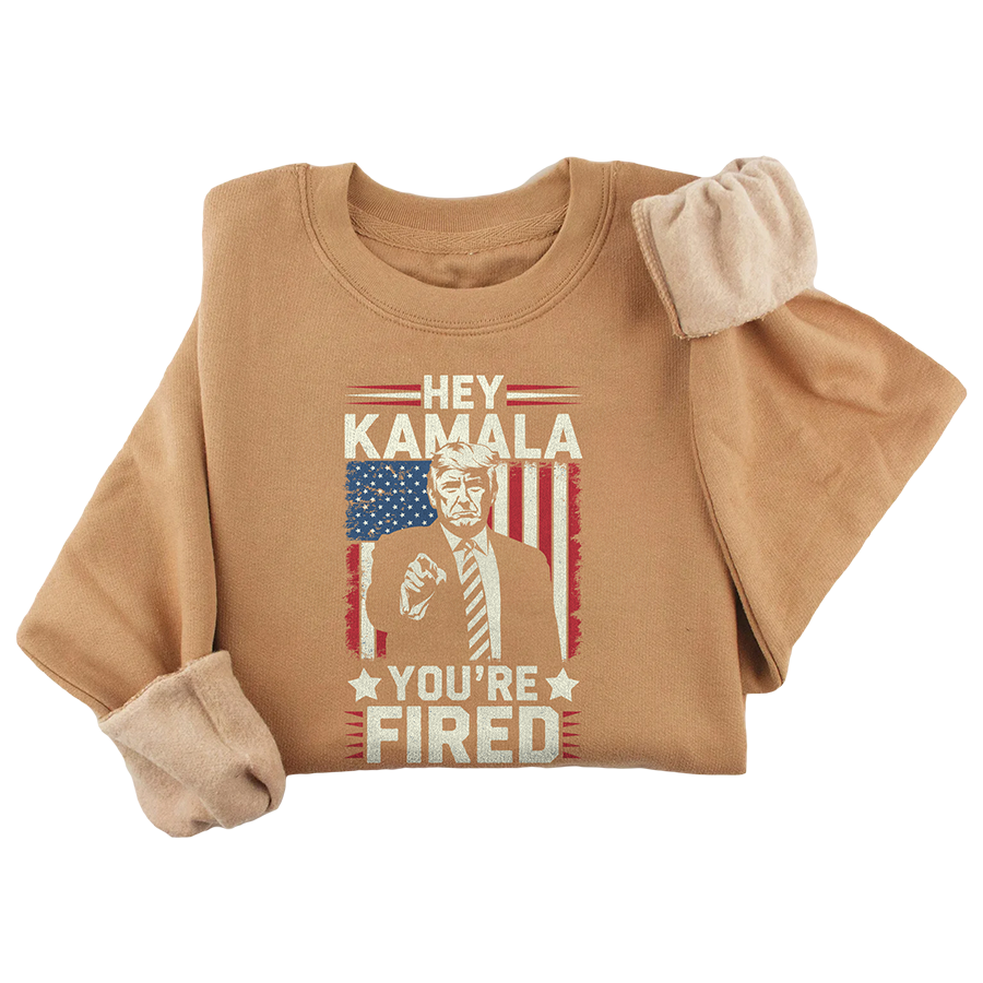 Hey Kamala - You're Fired Crewneck - 3343