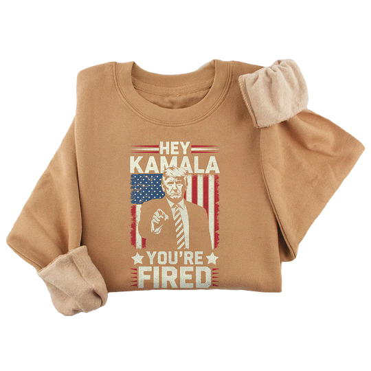 Hey Kamala - You're Fired Crewneck - 3343