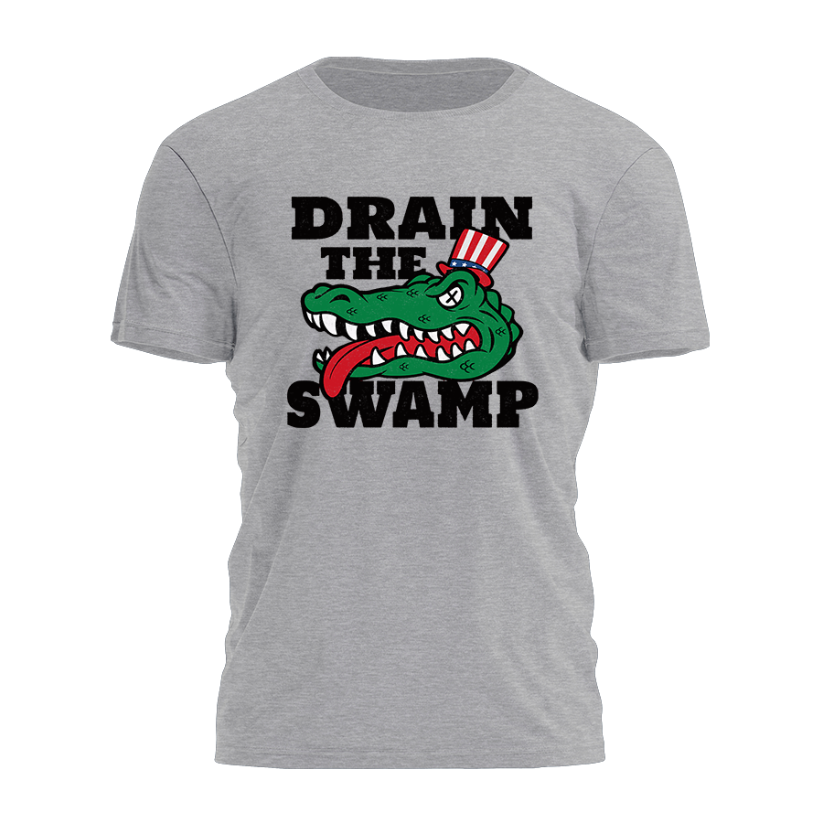 Drain The Swamp - Gator Head Tee - 3336 – I Love My Freedom