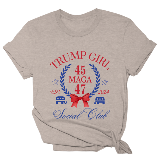 Trump Girl Social Club Tee - 2285