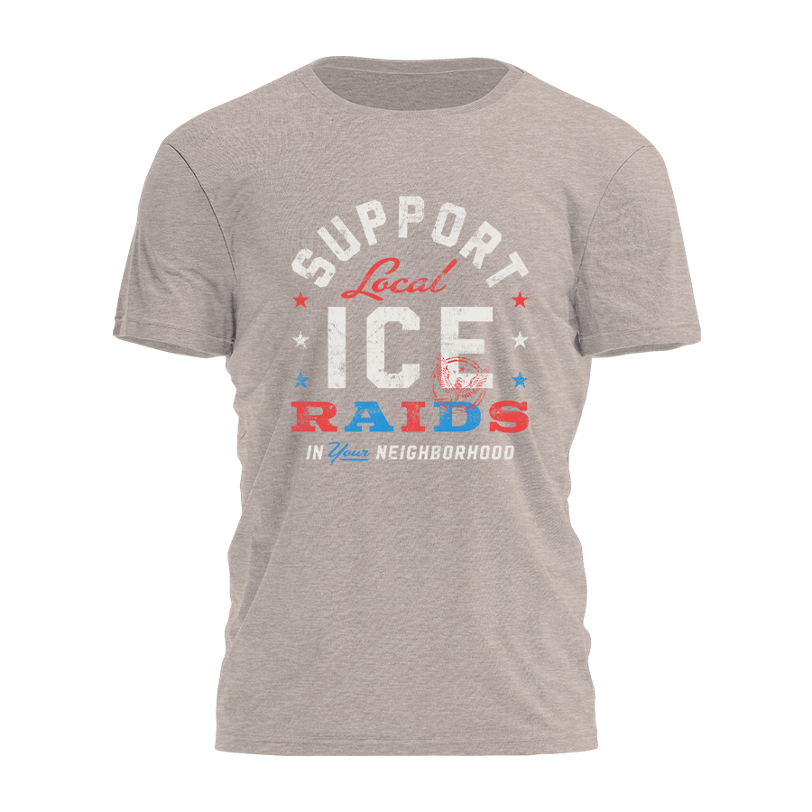 Support Local Ice Raids Tee - 3532