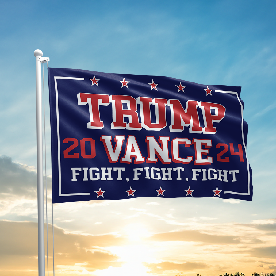 Trump Vance 2024 Flag - 2768 – I Love My Freedom