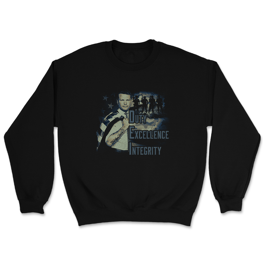 DEI - Duty Excellence Integrity - Hegseth Inspired Crewneck - 3480