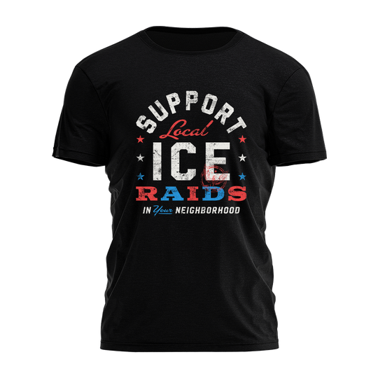 Support Local Ice Raids Tee - 3532