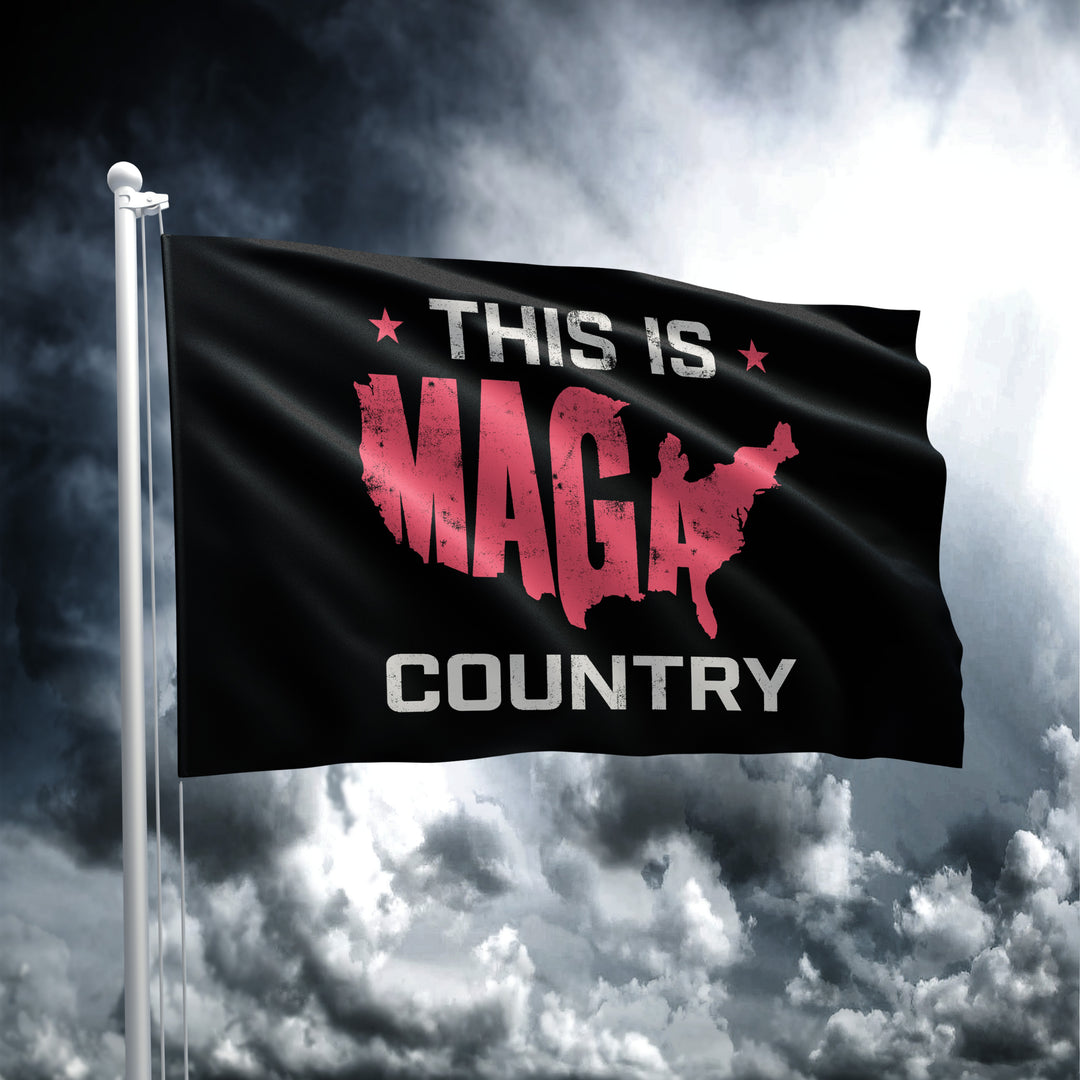 This is MAGA Country - Flag – I Love My Freedom