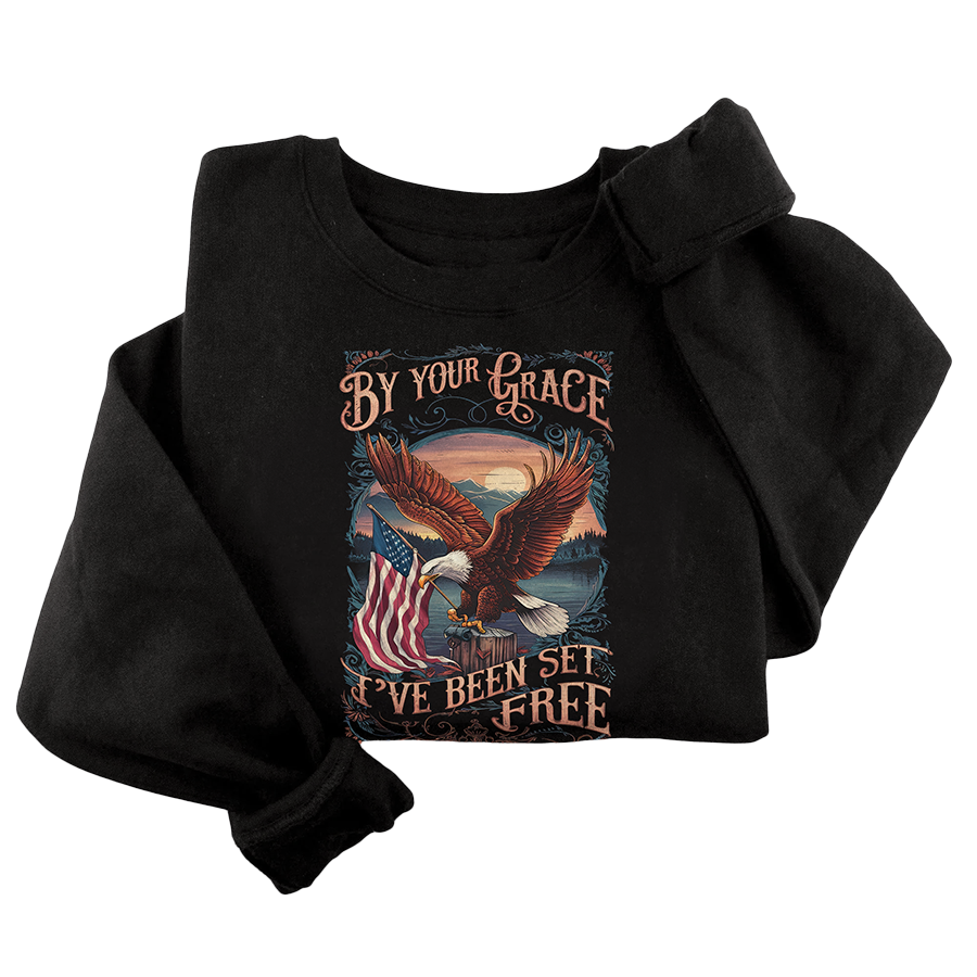 By Your Grace Crewneck - 3443