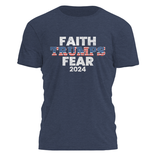 Faith Trumps Fear Tee - 2429