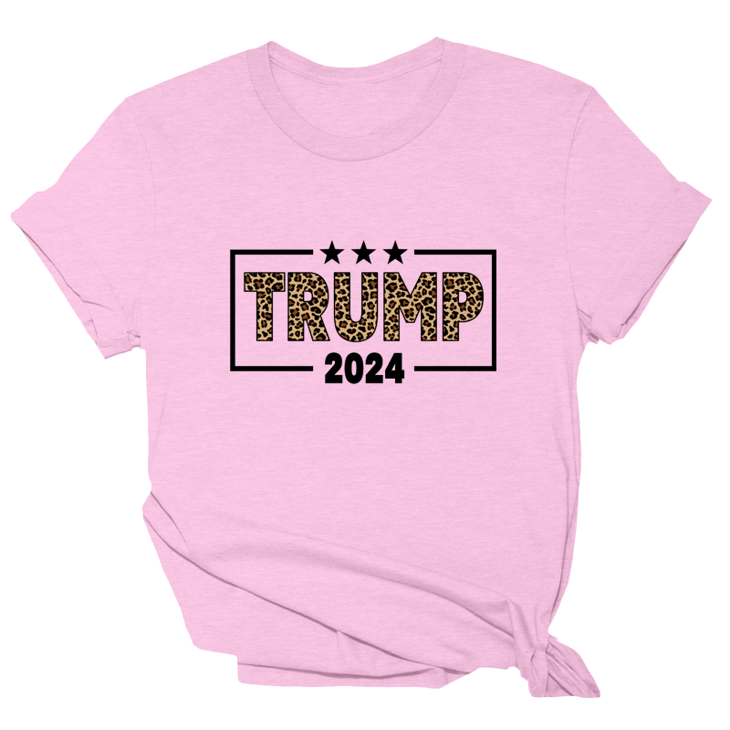 Trump Leopard Print - Box Tee - 2678