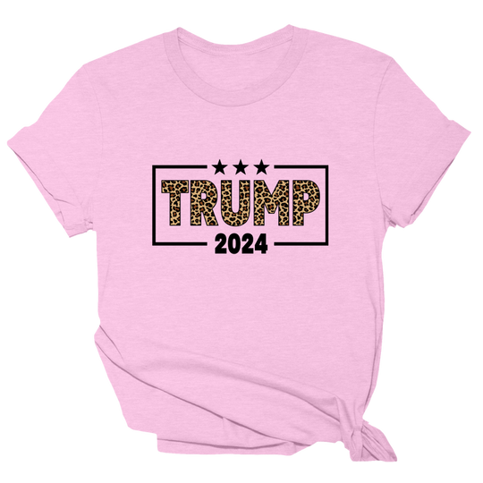 Trump Leopard Print - Box Tee - 2678