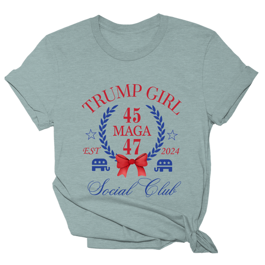 Trump Girl Social Club Tee - 2285